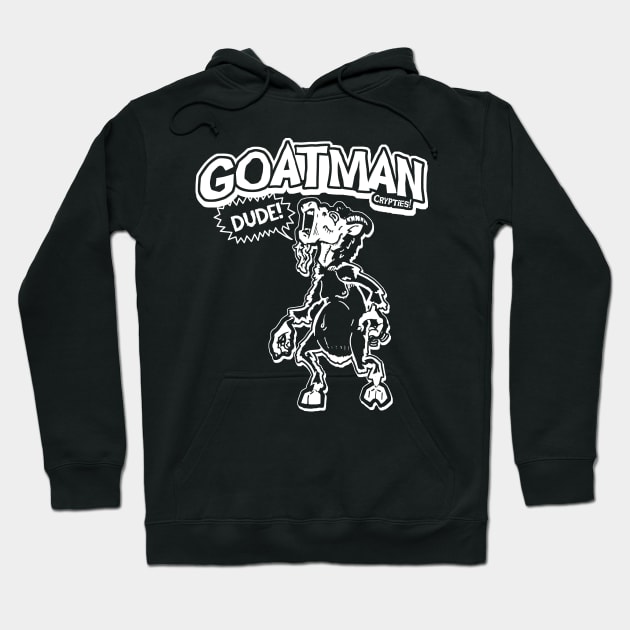 Crypties! Goat Man Hoodie by crowjandesigns